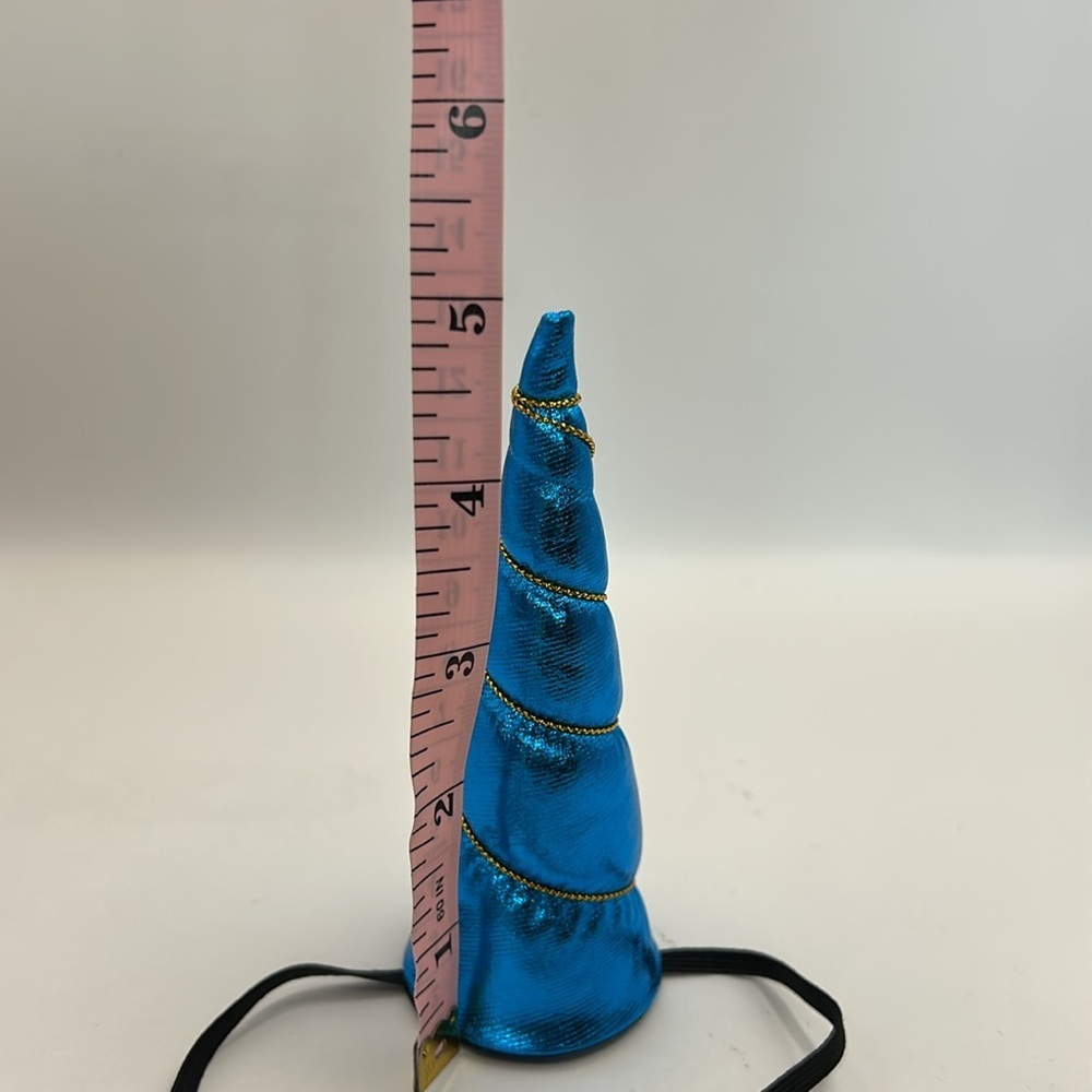 Blue Unicorn Horn Headband - Picture 4 of 7